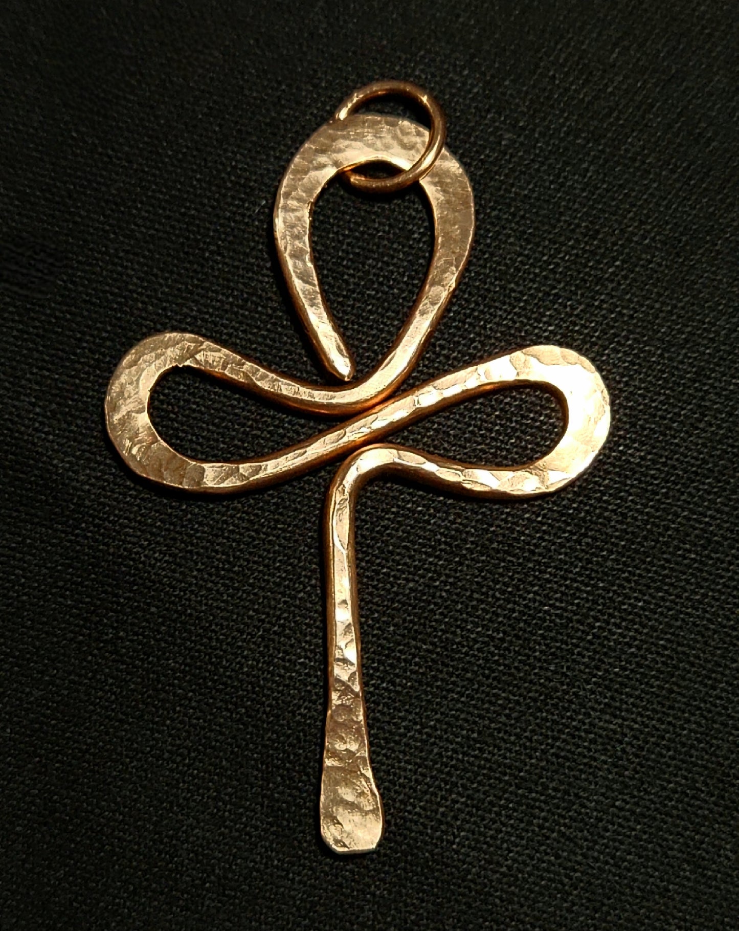 Large Pure Copper Artistic Ankh | African Jewelry | Intention Jewelry