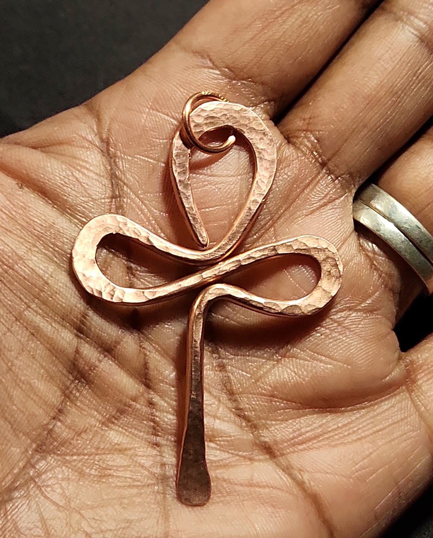 Large Pure Copper Artistic Ankh | African Jewelry | Intention Jewelry