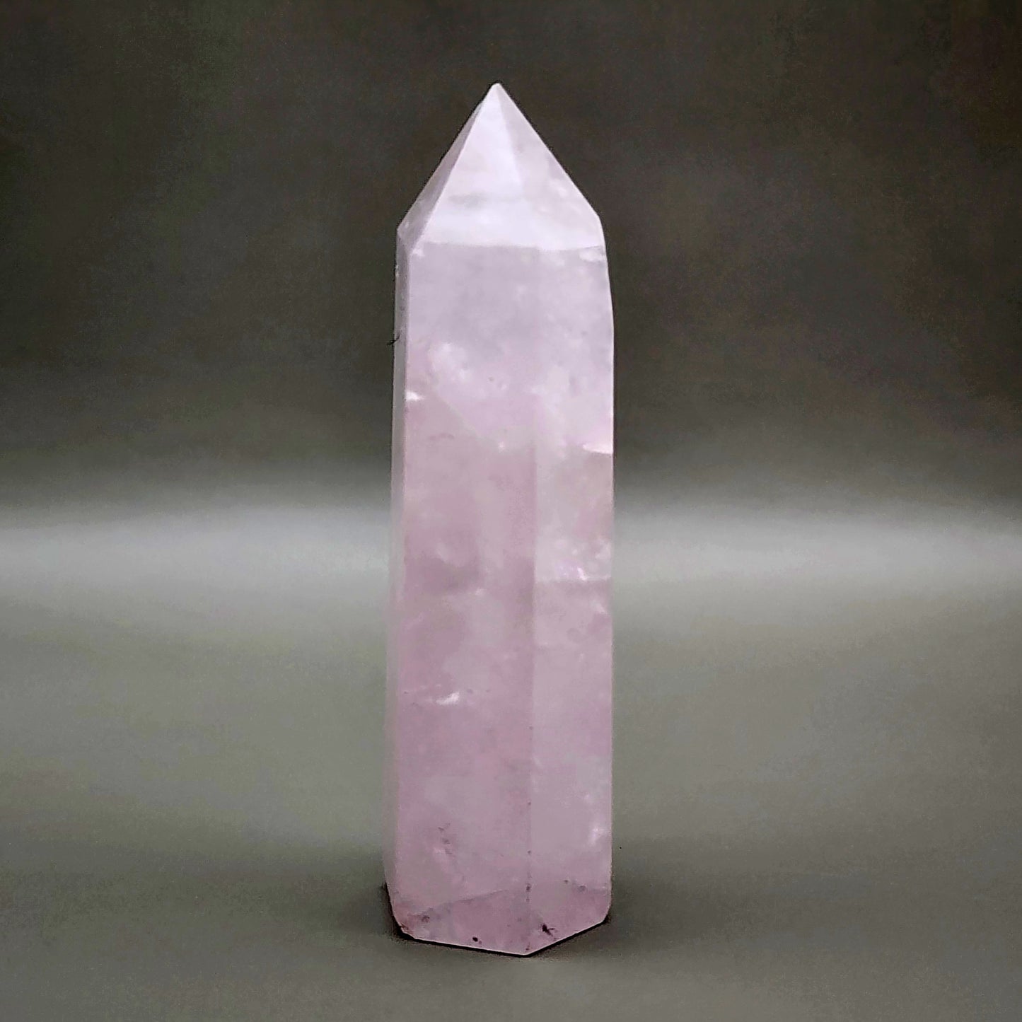 Rose Quartz Crystal Tower